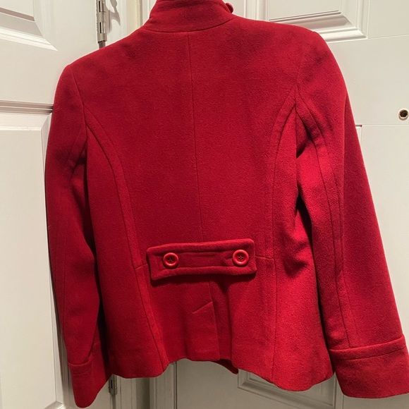 Colebrook red coat. Like new! Wore one time. Perfect for the holidays! 🎄 - Picture 7 of 9